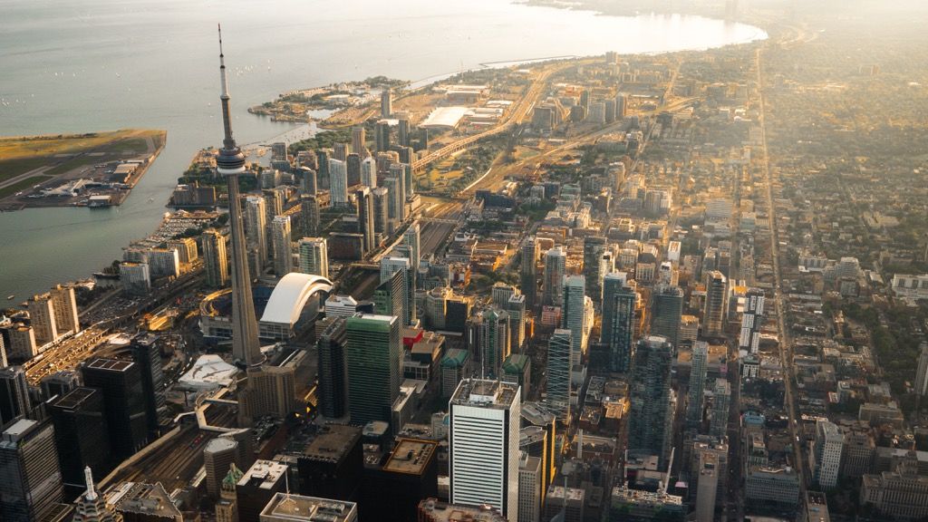 Toronto reneste byer i verden