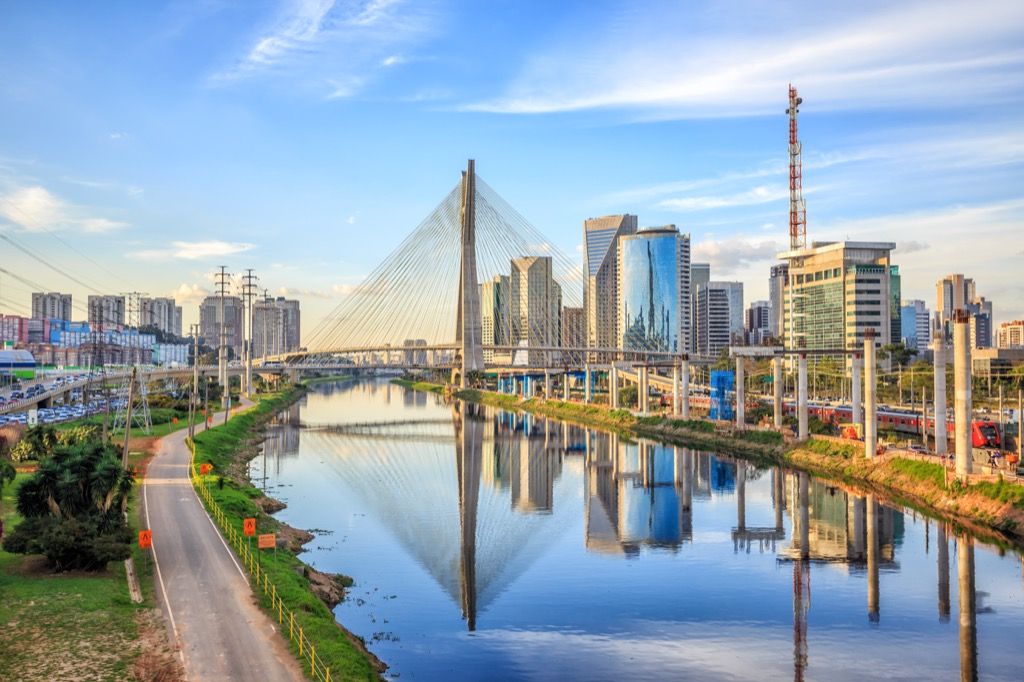 São Paulo, Brazília Najčistejšie mestá na svete