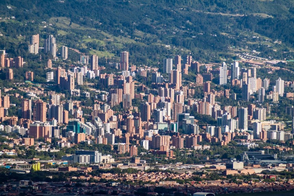 Medellin, Columbia Cele mai curate orașe din lume