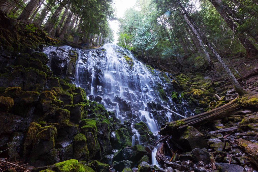 Рамона Фолс Орегонски водопади
