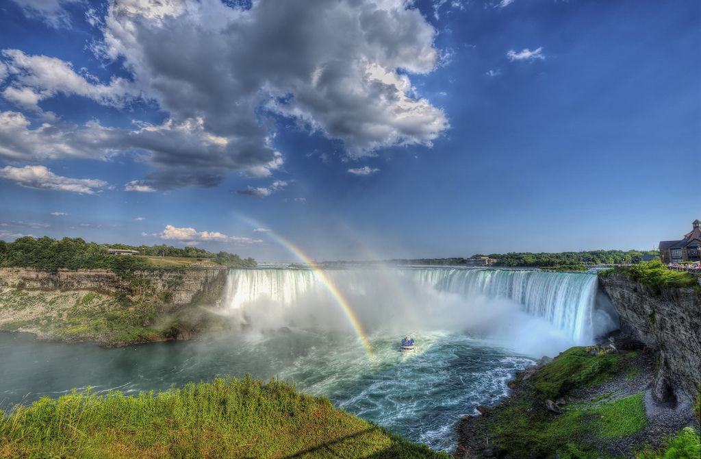 Wodospady Niagara Falls w Nowym Jorku