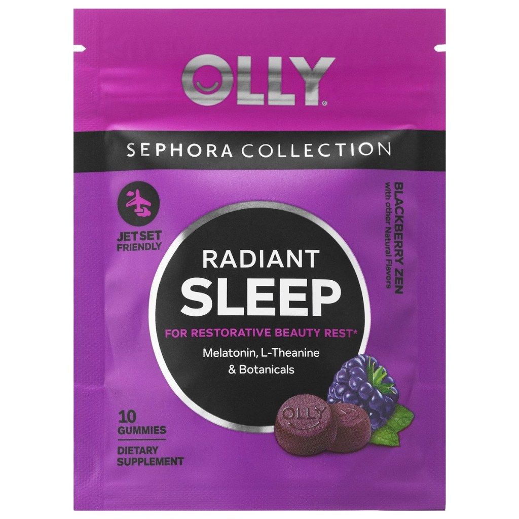 Жевательные конфеты Olly Radiant Sleep Gummies для путешествий