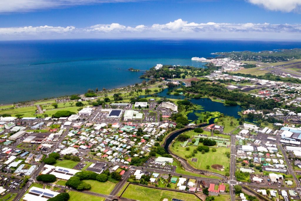 hilo hawaii lugares húmedos ciudades más húmedas de los EE. UU.