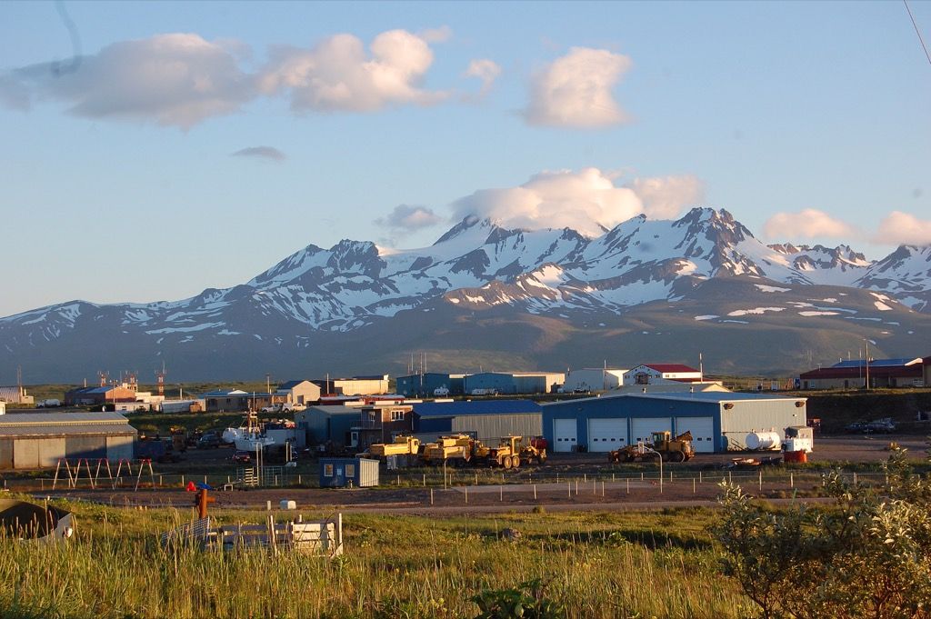 Cold Bay Alaska Lugares húmedos Ciudades más húmedas de EE. UU.