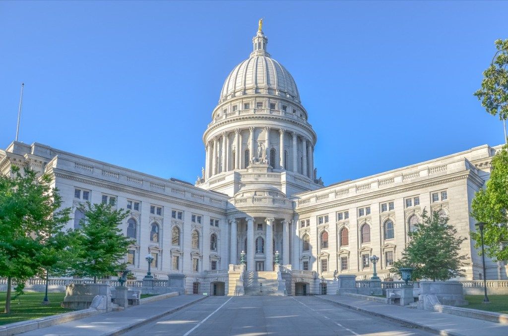Wisconsin State Capitol Gebäude