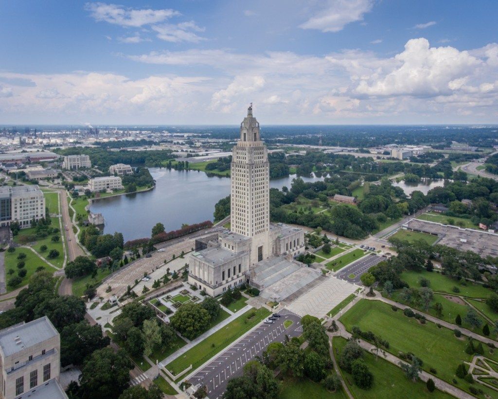 Louisiana állam fővárosi épületei