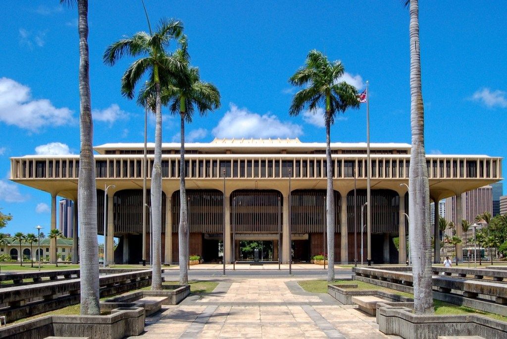 budovy havajského hlavního města