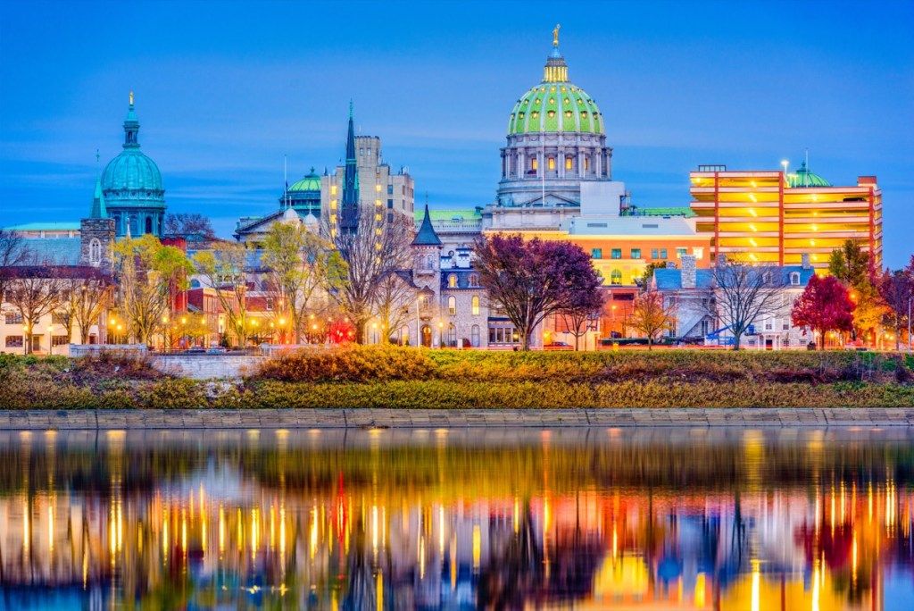 Harrisburg Pennsylvania State Capitol gebouwen