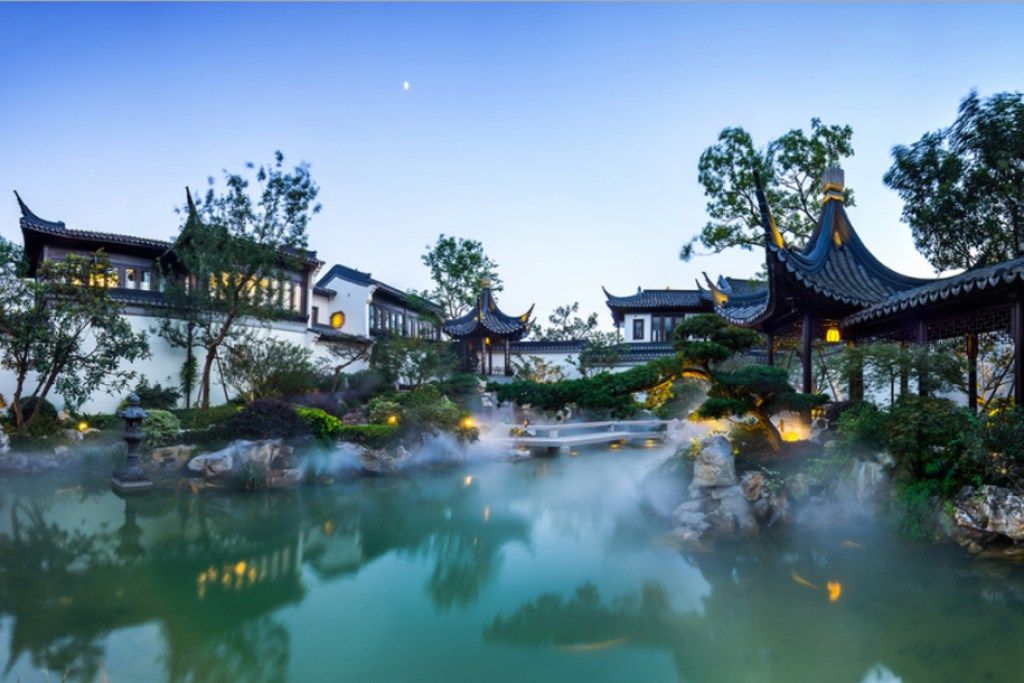 Taohuayuan Kinijoje didžiausi namai