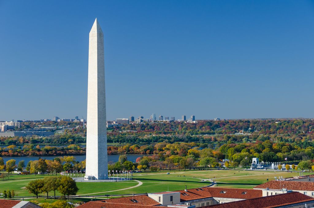 Tượng đài Washington DC không gian bí mật trong địa danh