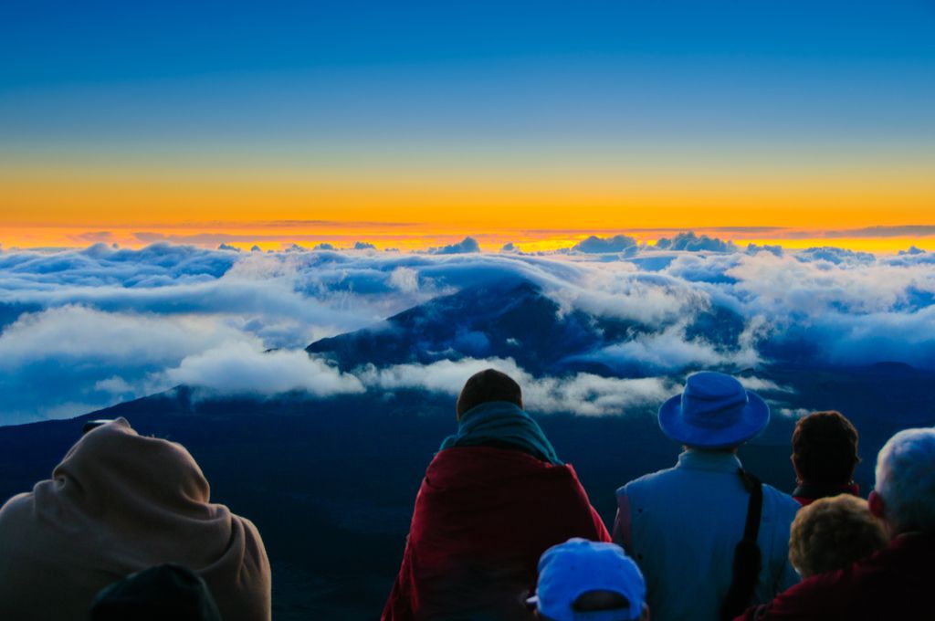 הפארק הלאומי Haleakalā בהוואי מציין פלאי טבע
