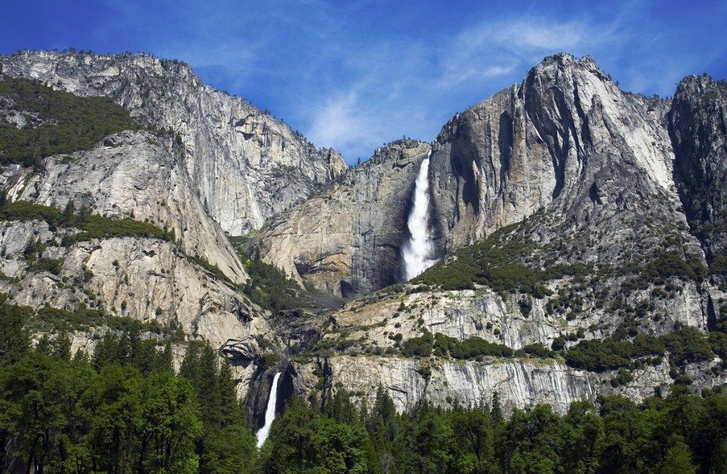 Keajaiban alam negara bagian Yosemite Falls