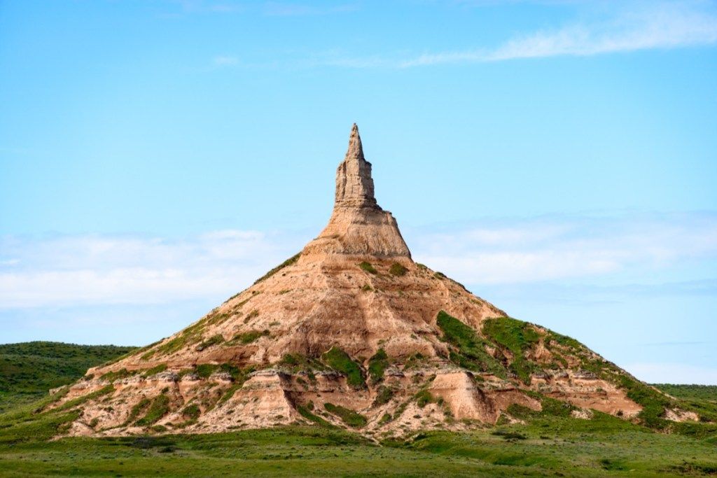 komínová skala nebraska, ikonické štátne fotografie