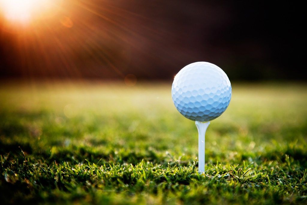 Geschlecht offenbaren Golfball