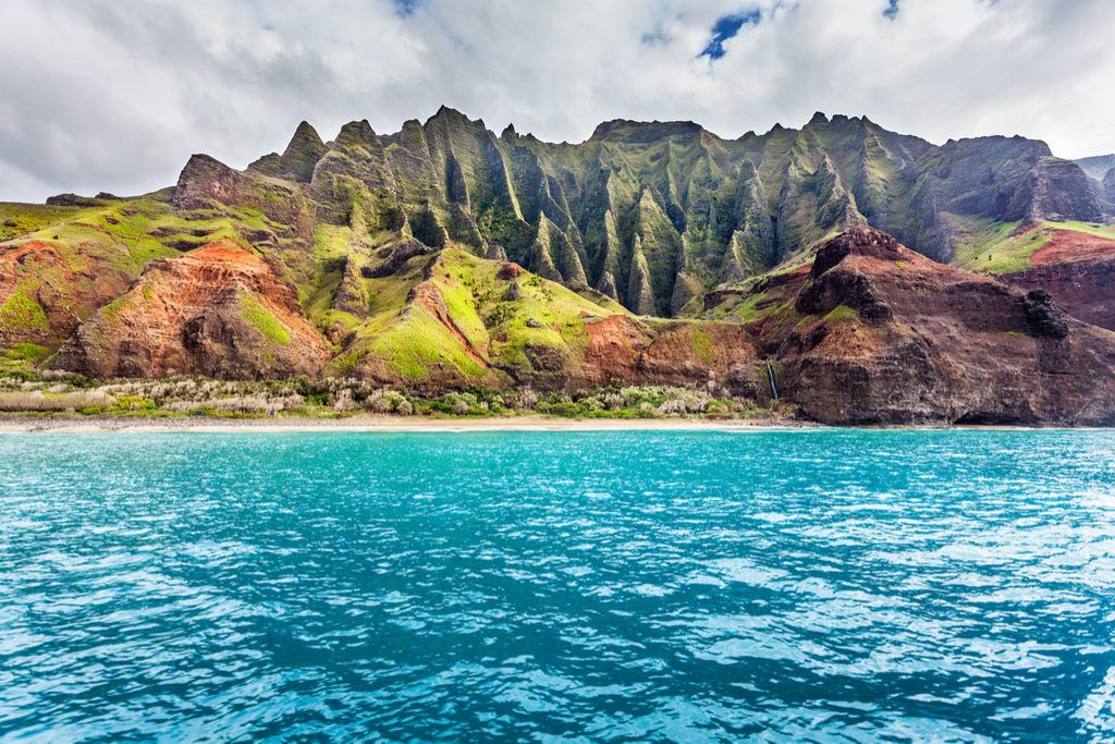 Destinos mágicos de la costa de Na Pali Hawaii