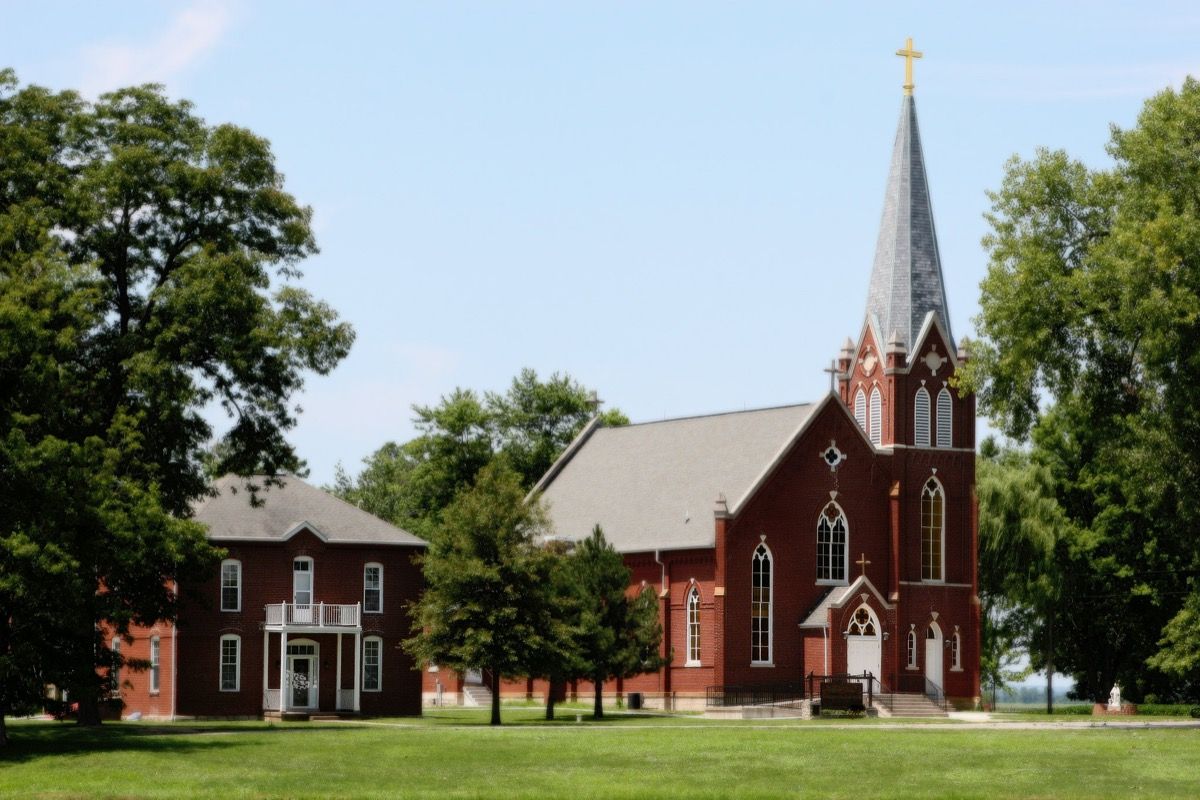 kirik St Genevieve Missouris