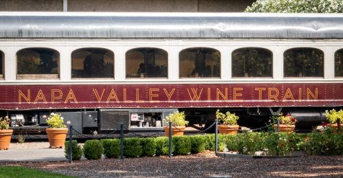   Vinski vlak Napa Valley