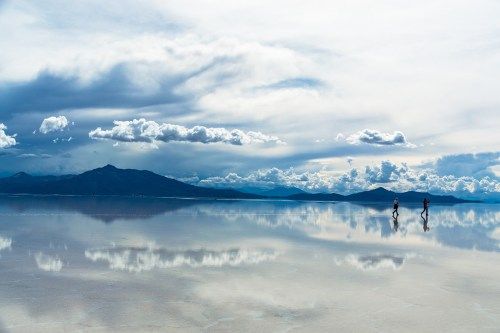 بولیویا میں دنیا کے سب سے بڑے نمک کے فلیٹ