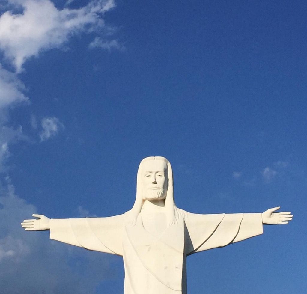 Jėzaus statula Arkanzasas