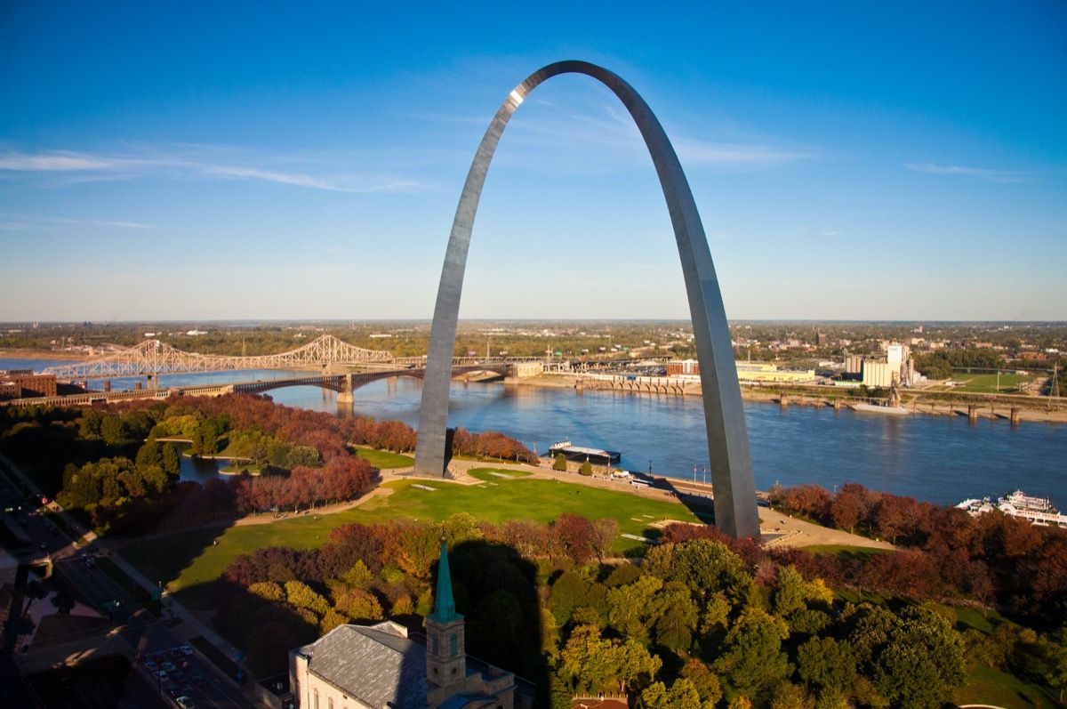 Gateway Arch v St. Louis MO