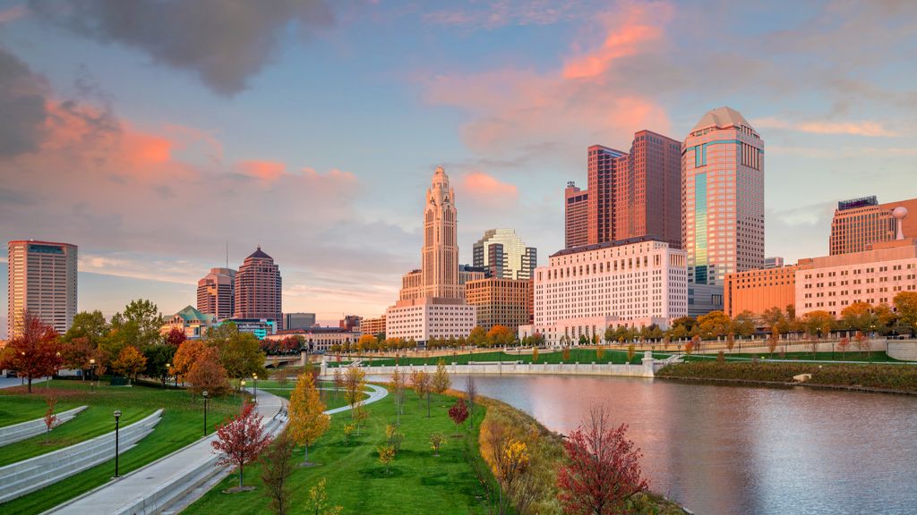 Columbus Ohio American Cities -lomakohteet