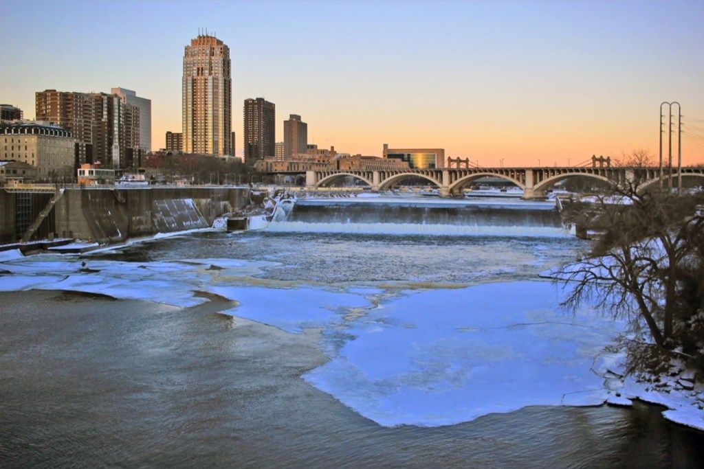 Minneapolis Minnesota talvella