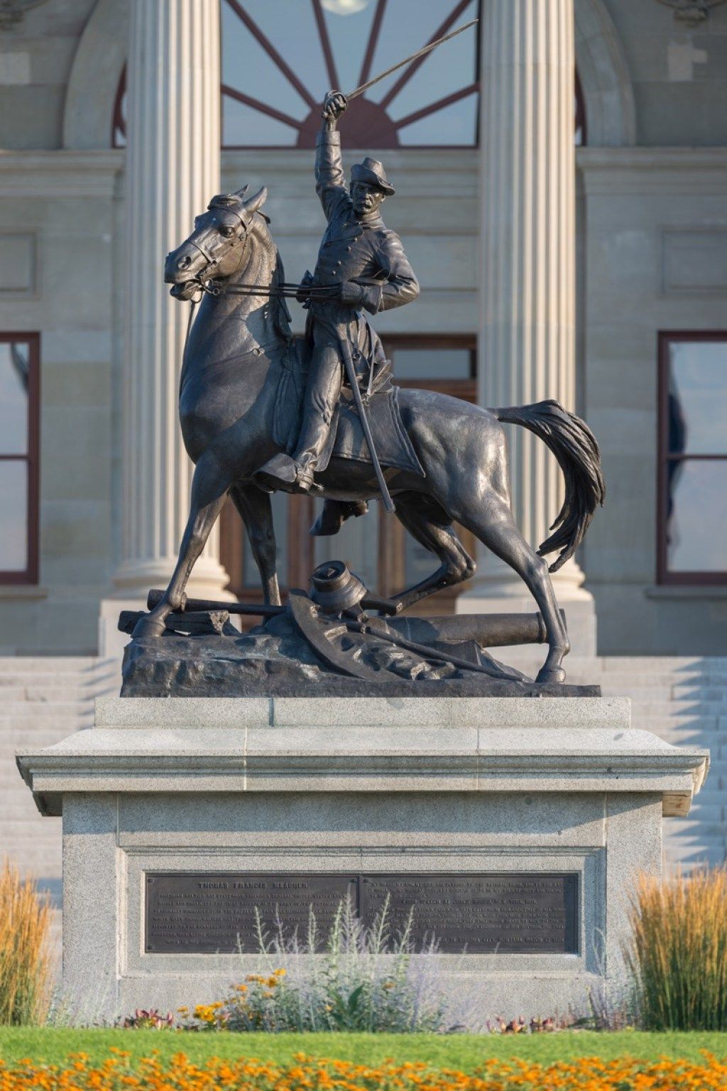 thomas francis mršav kip u Montani poznati državni kipovi