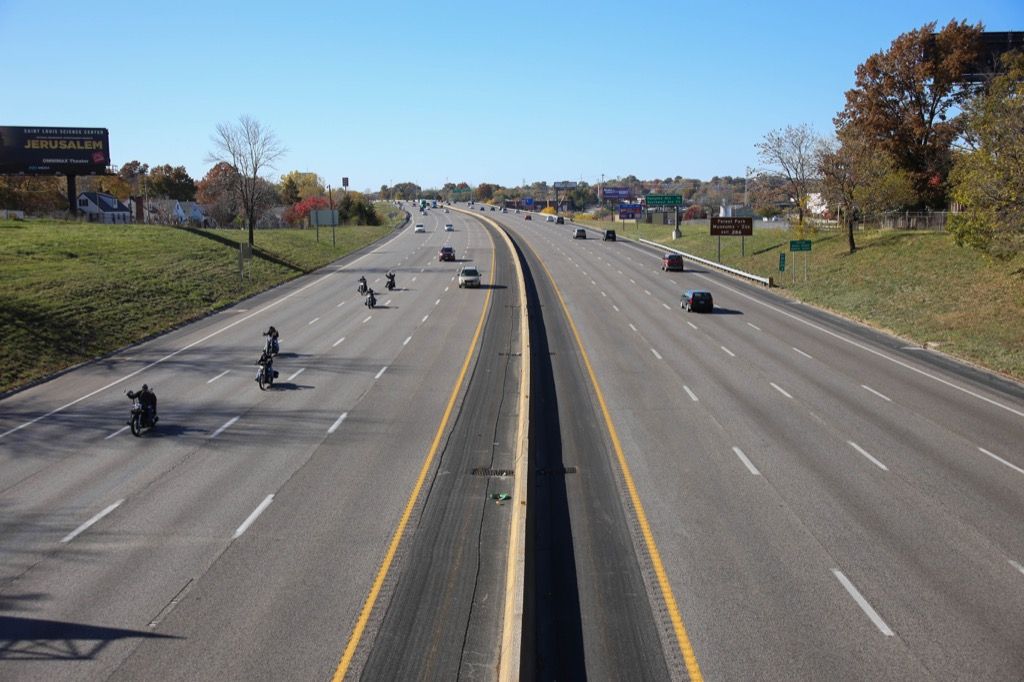 Missouri i44 nejrušnější silnice v každém státě