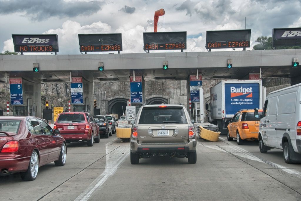 new jersey lincoln tunel najbolj prometna cesta v vsaki državi