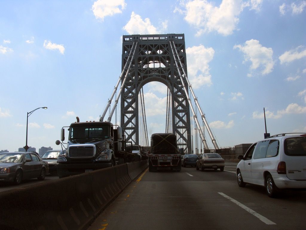 हर राज्य में न्यू यॉर्क i95 सबसे व्यस्त सड़क