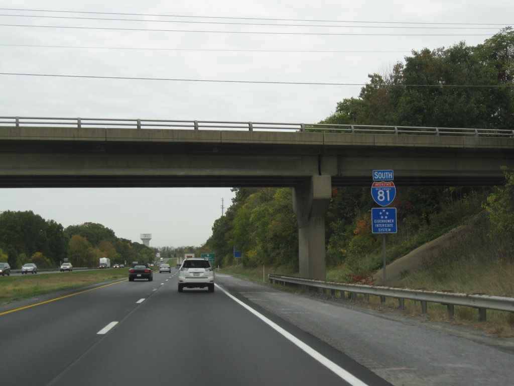 ウェストバージニア州i81で最も混雑する道路すべての州