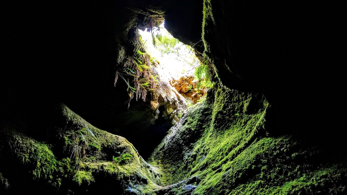 Ape Cave Washingtonin maagiset luolat Yhdysvalloissa