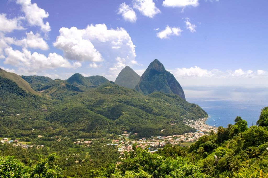 Saint Lucia St. Lucia reiser land uten rent vann