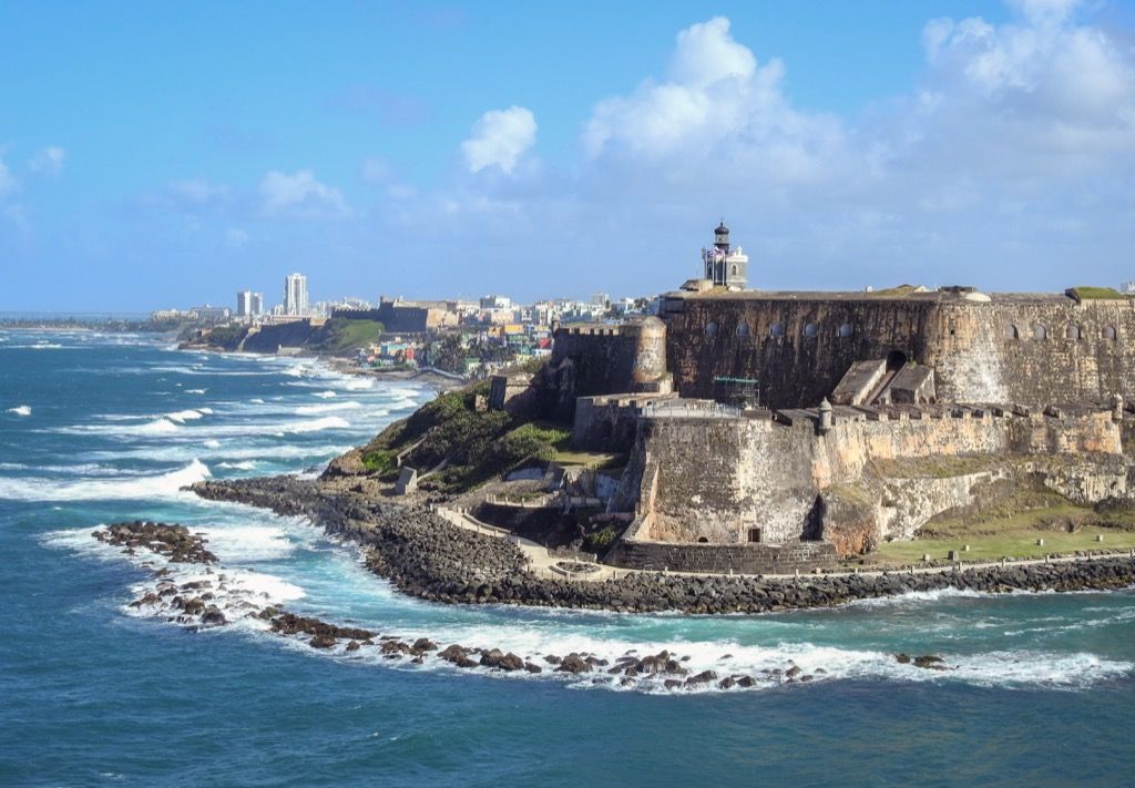 San Juan Puerto Rico -maat ilman puhdasta vettä