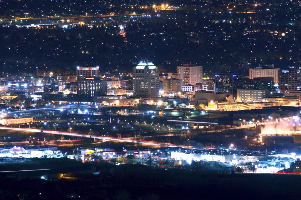 Colorado Springs, de meest dronken steden, de gelukkigste steden