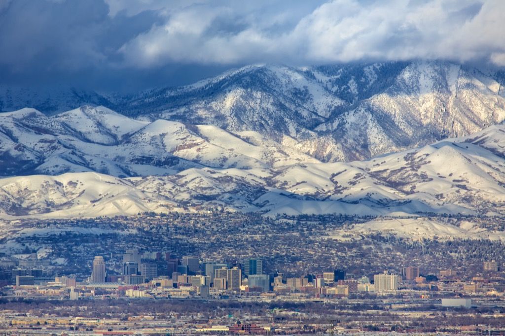 Salt Lake City, les ciutats més begudes, les ciutats més felices i les més aptes