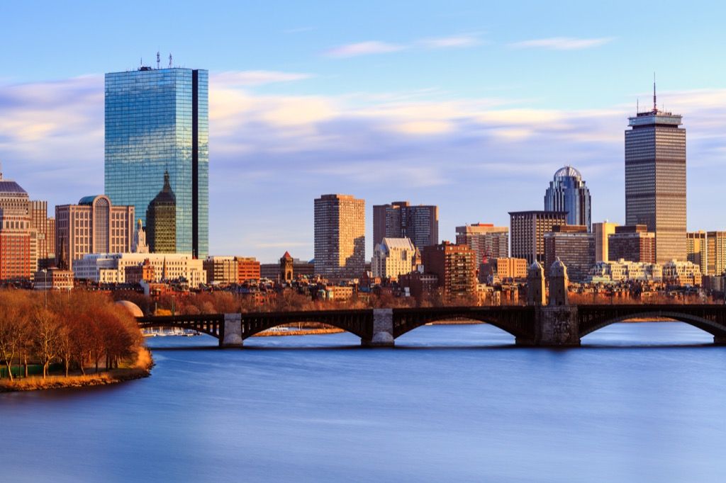 Boston, les villes les plus en forme, les villes les plus ivres