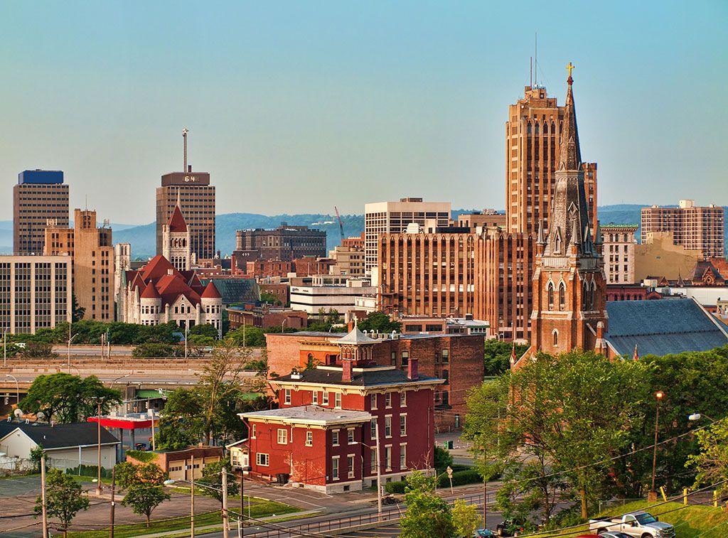 Syracuse, berusadaste städer
