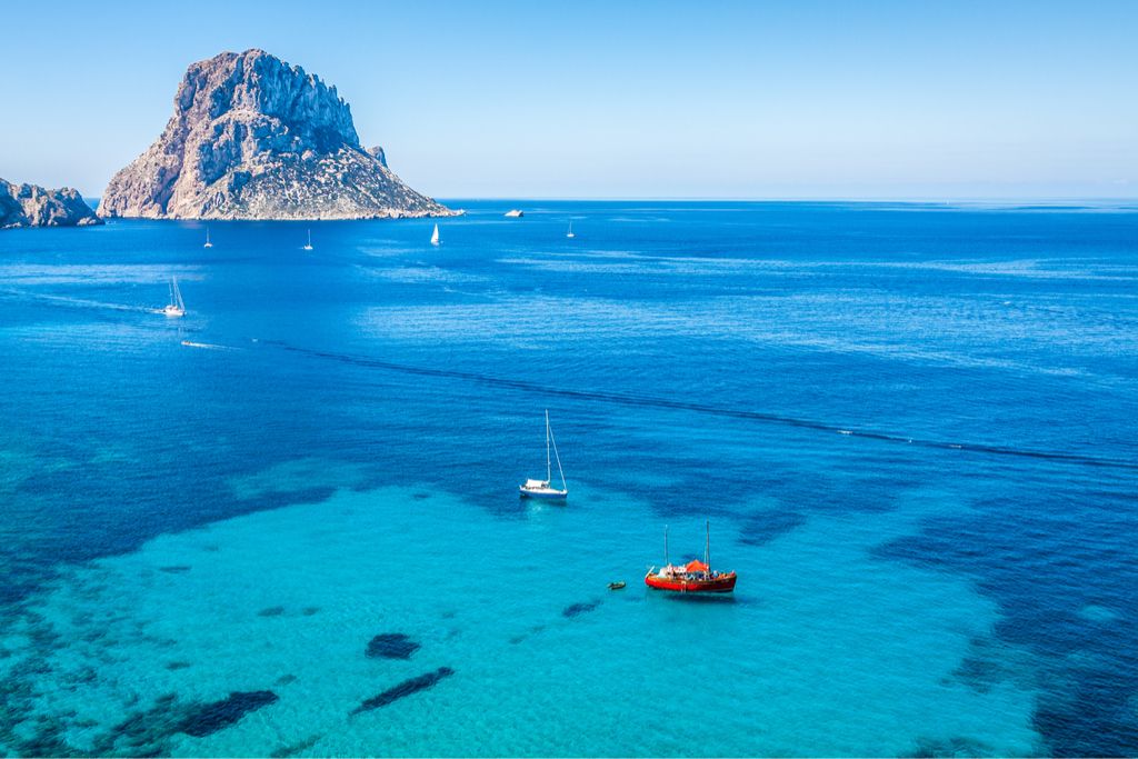 Ibiza, Španělsko Kouzelné ostrovy