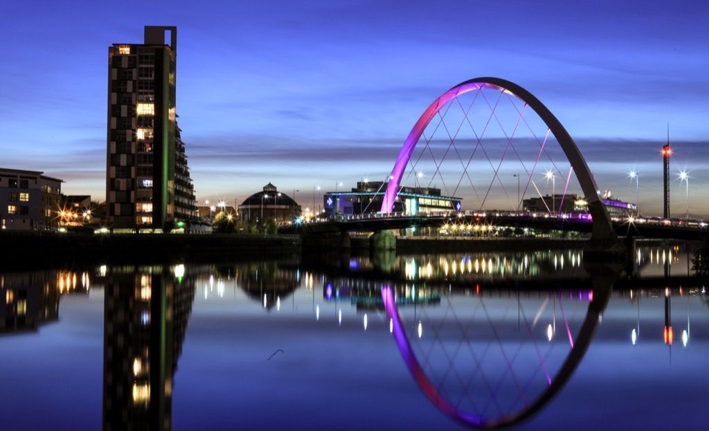 numele orașelor din Glasgow