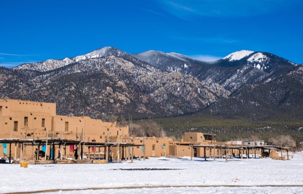 Taos, Nuevo México Pueblos románticos navideños