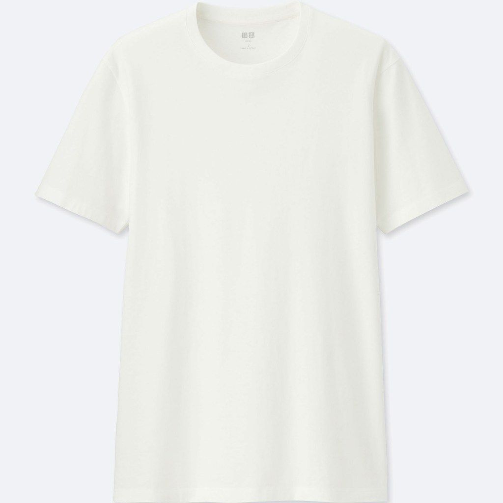 „uniqlo“ balti marškinėliai